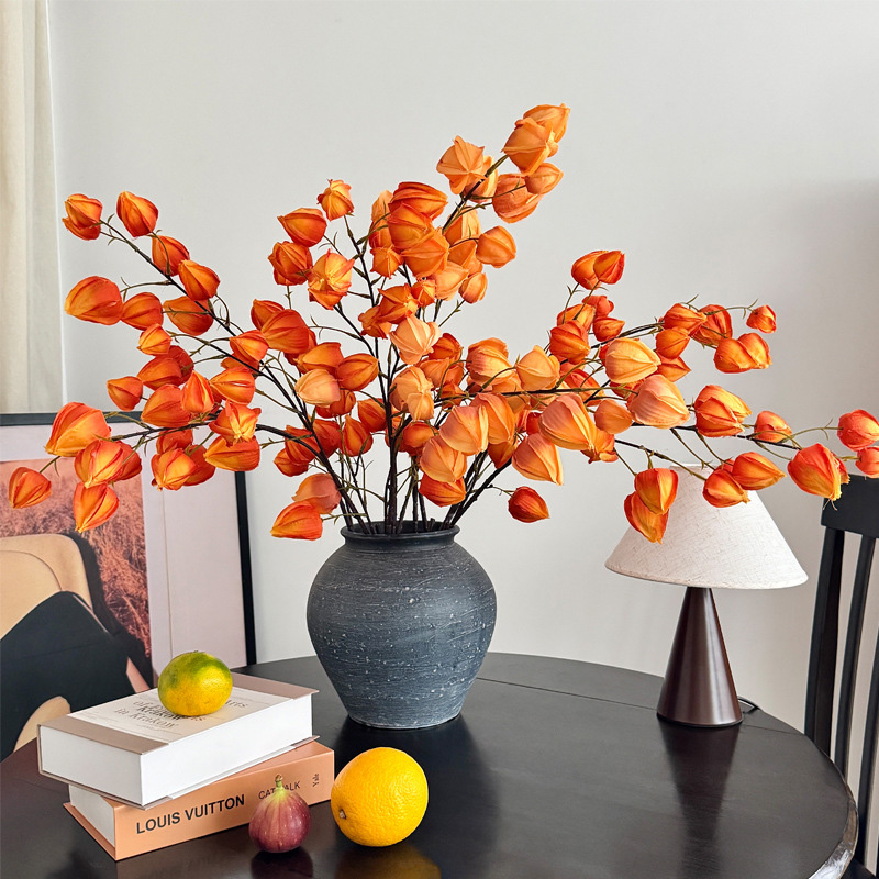 Art Craft Vase - 인공 1m 랜턴 꽃 가지 웨딩