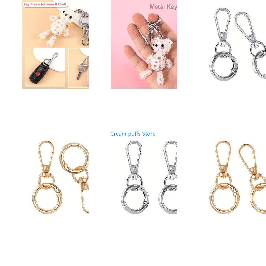 Art Craft Description - 열쇠 고리가있는 50LE 금속 랍스터 클로
