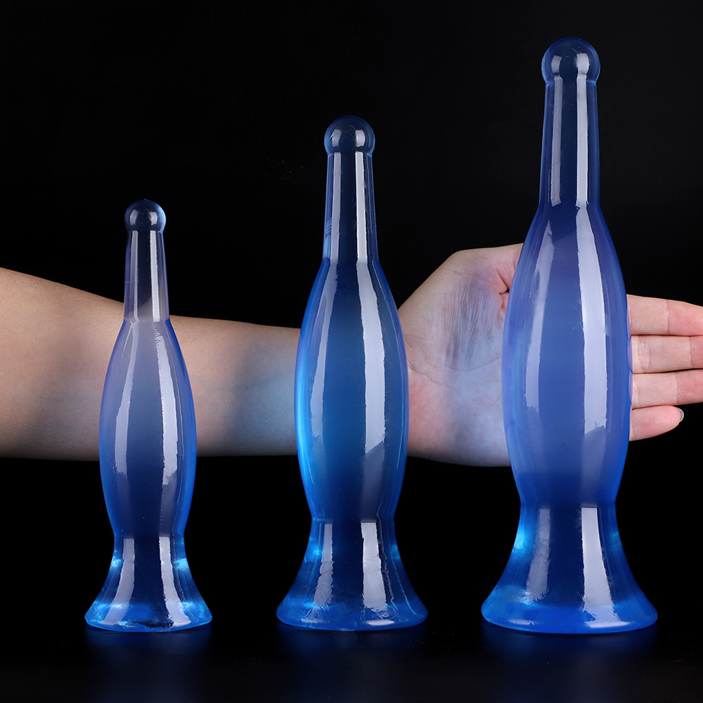 투명한 성인 맥주병 모양 애널 플러그 섹스 토이, 부드 - Art Craft Vase 리뷰 및 가격