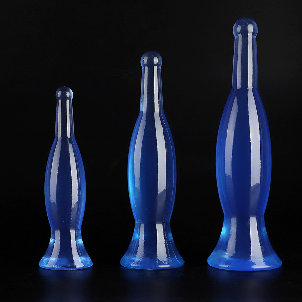 투명한 성인 맥주병 모양 애널 플러그 섹스 토이, 부드 - Art Craft Vase 리뷰 및 가격