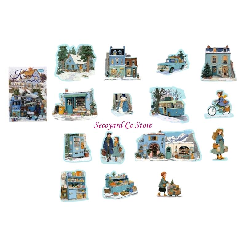앨범 저널 용 N3UC 장식 플래너 스티커, 스크랩북  - Art Craft Description 리뷰 및 가격