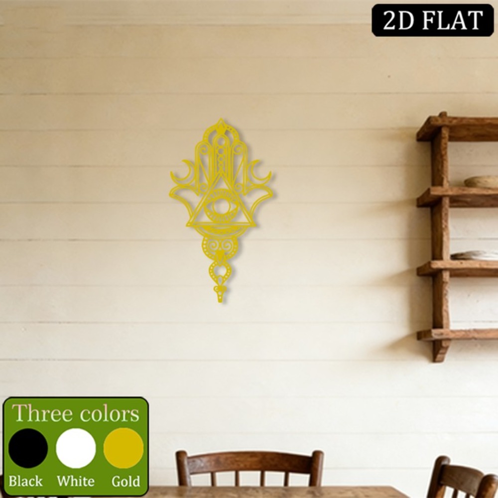 CIFBUY 철제 벽 장식 하마사 악마의 눈 금속 조각 - Art & Craft Paper Ideas 리뷰 및 가격