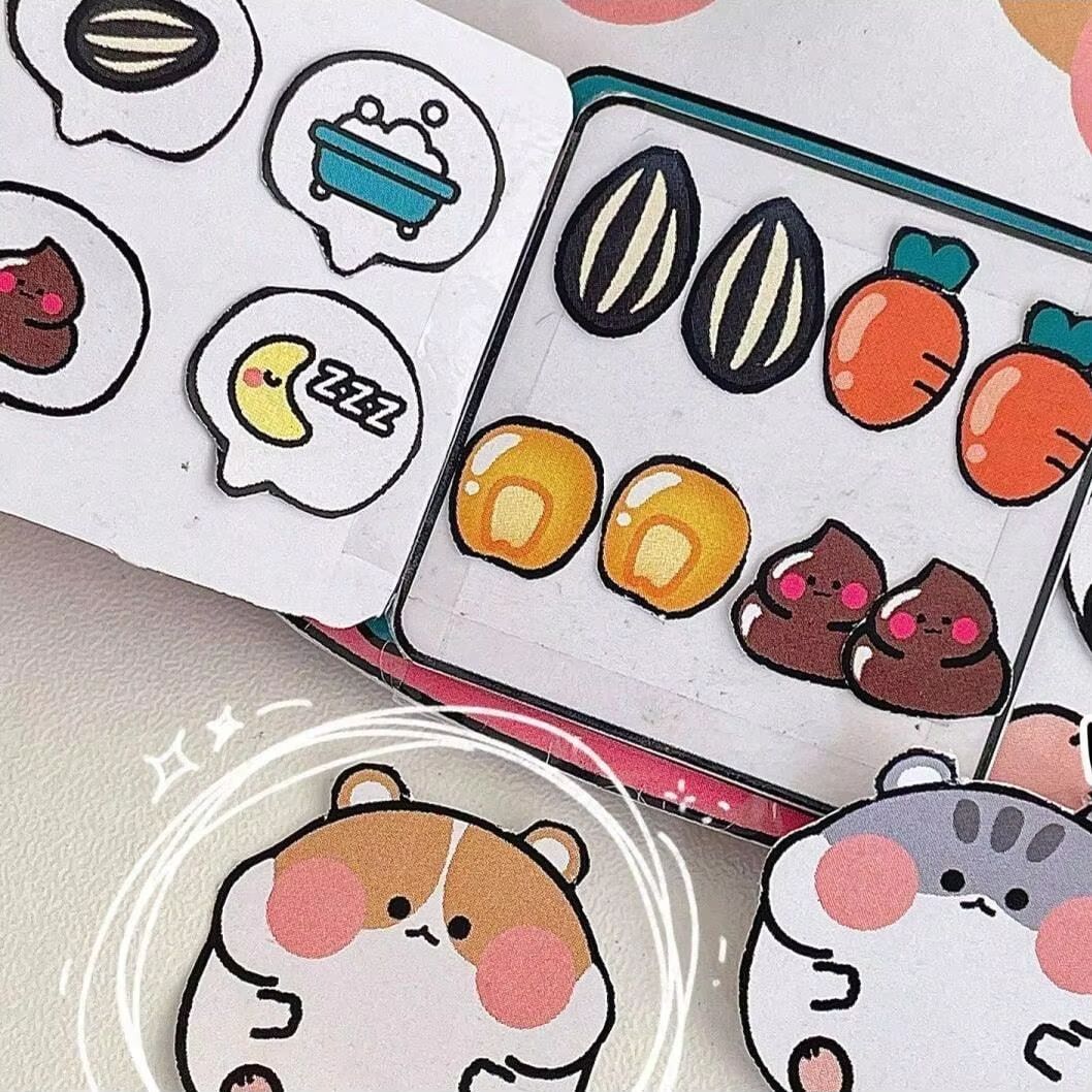햄스터 관리자 테마 DIY 조용한 책 스크랩북 키트,  - Art Craft 3 Year Old 리뷰 및 가격