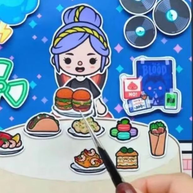 종이인형 테마 DIY 스티커 공예 키트, 귀엽고 멋진  - Art Craft 3 Year Old 리뷰 및 가격