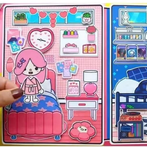 종이인형 테마 DIY 스티커 공예 키트, 귀엽고 멋진  - Art Craft 3 Year Old 리뷰 및 가격