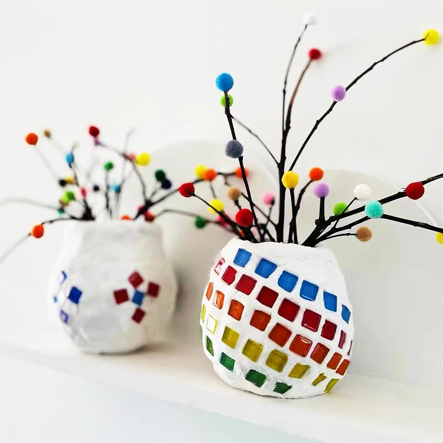2온스/56g 작은 유리 타일 공예용 크리스탈 모자이크 - Art Craft Hobbies 리뷰 및 가격