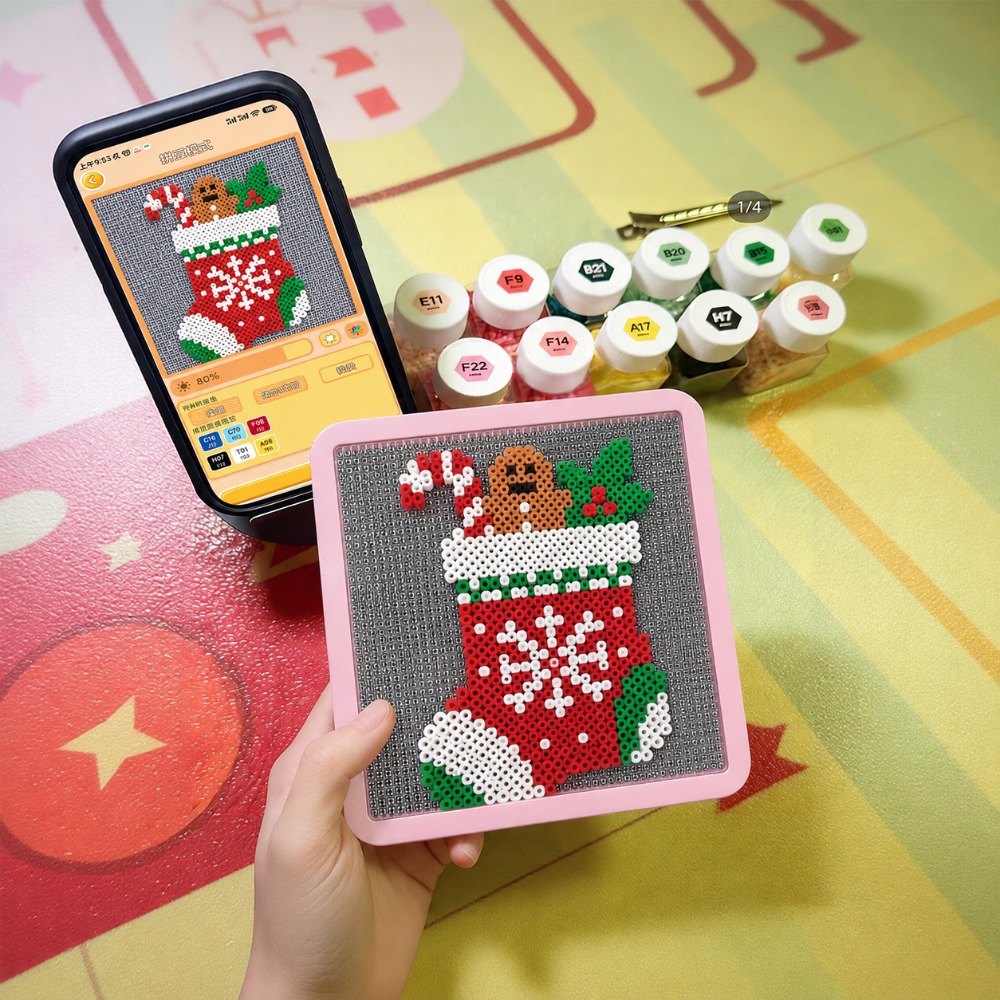 LED 스마트 퓨즈 비드 페그보드, 앱으로 조작하는 패 - Art Craft Material 리뷰 및 가격